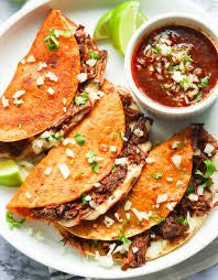 Beef Brisket Birria Tacos