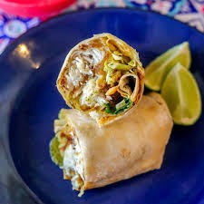 Crispy Fish Burrito