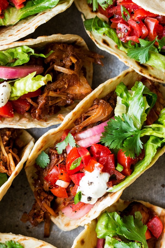 'Not Pulled Pork' Tacos