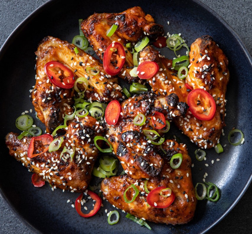 Korean BBQ Chicken Wings